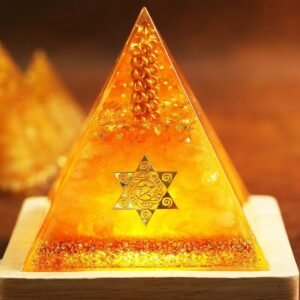 Orgone Citrine Pyramid