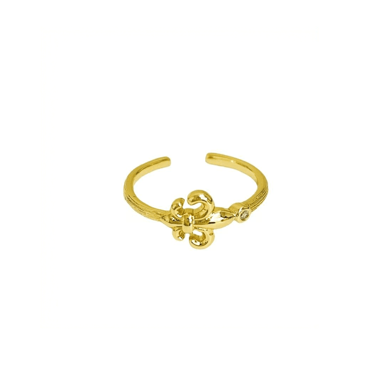 Fleur Crest Ring